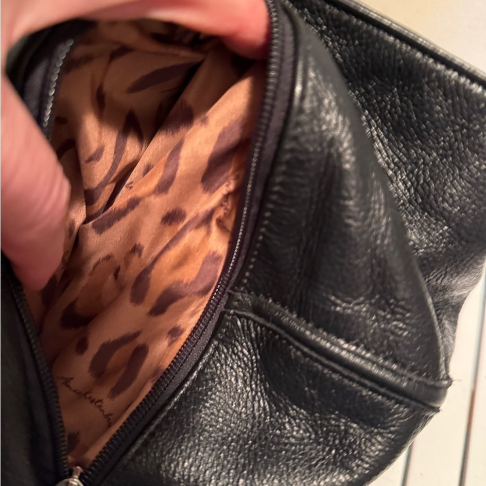 Aimee Kestenberg Black Leather Tote - Picture 5 of 10
